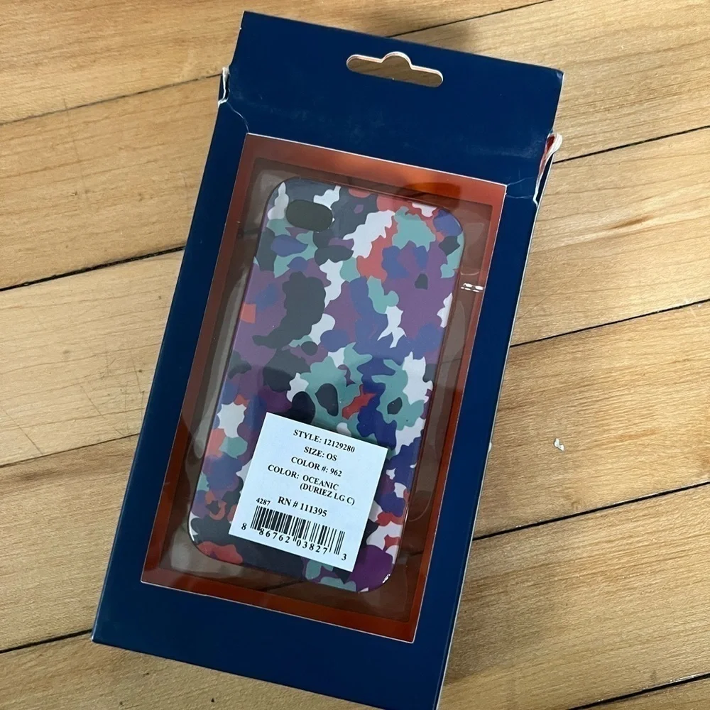 Tory Burch hard case for iphone 4S or 4 in oceanic‎ print